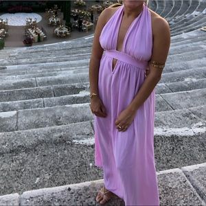 Halter maxi dress